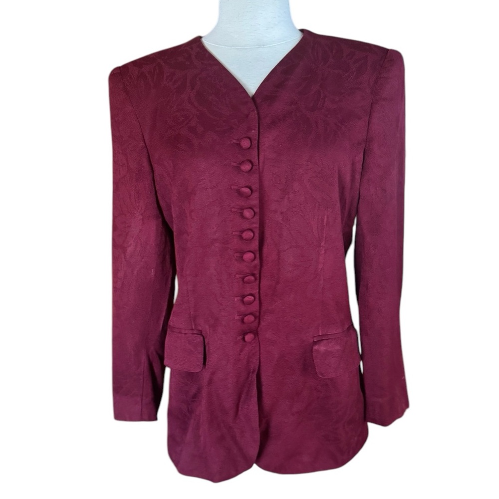 NWOT 1980s Harrison Kent Embossed Blazer